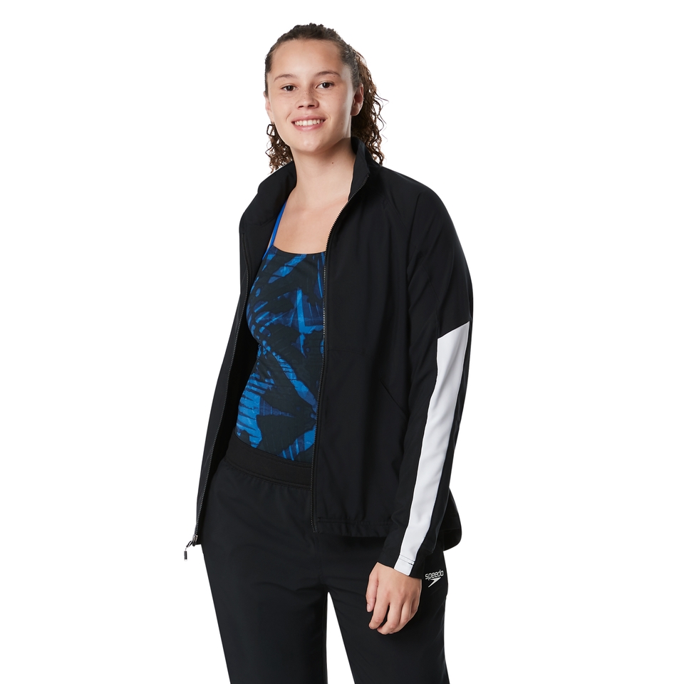 Blouson de survêtement Edge pour femmes, noir