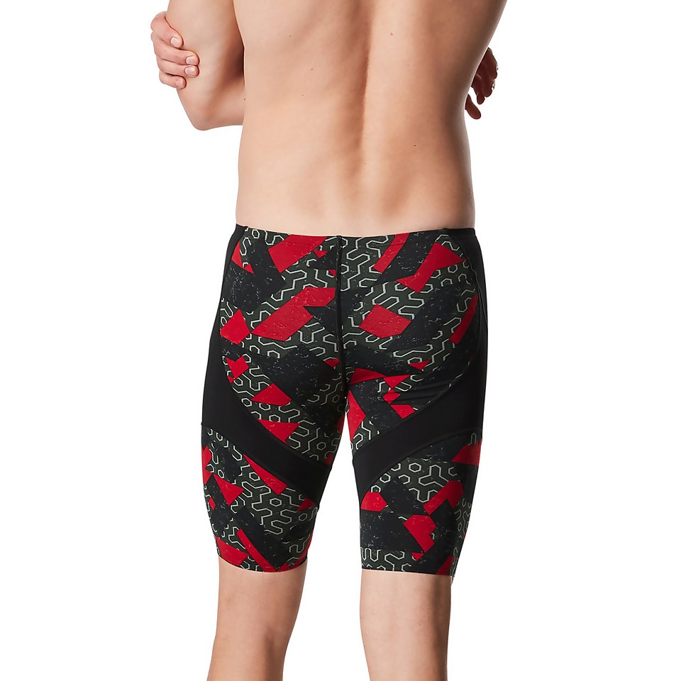 Men's Ruse Blocks Jammer Red