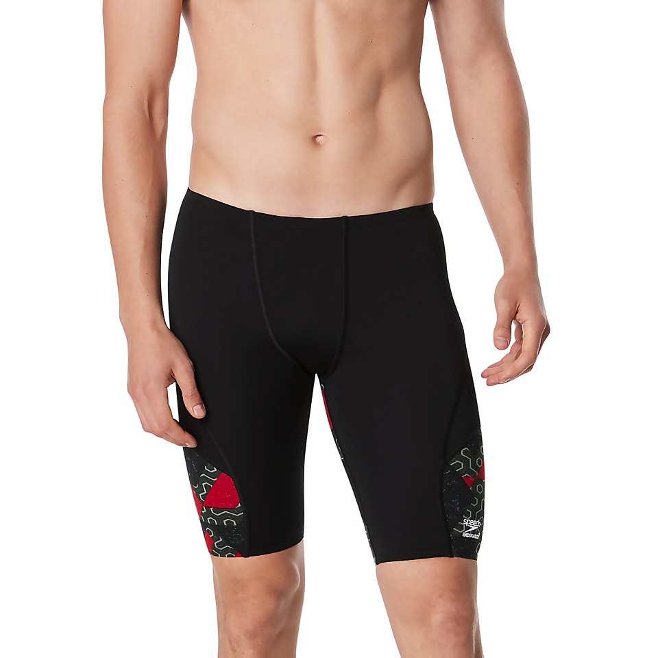 Men's Ruse Blocks Jammer Red
