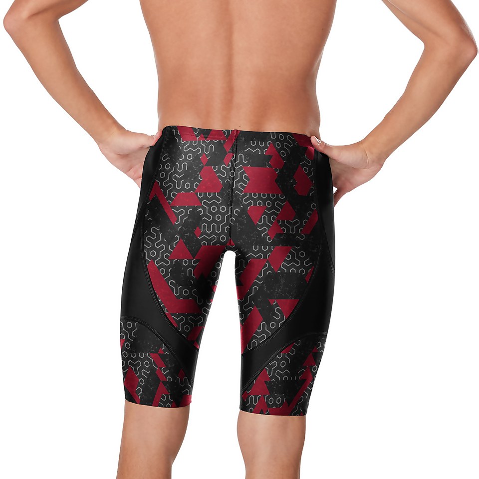 Men's Ruse Blocks Jammer Red