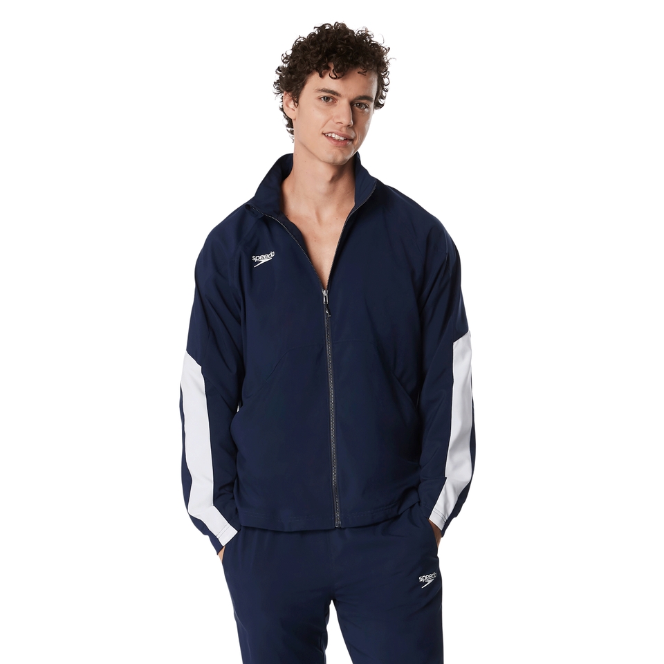 Blouson de survêtement Edge pour hommes, bleu marine