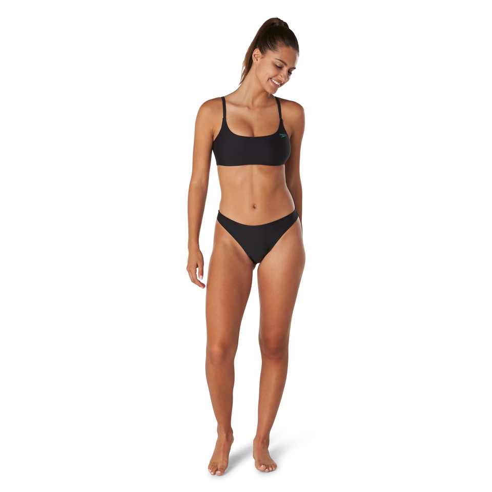 Women's Scoop Bikini Bottom Black