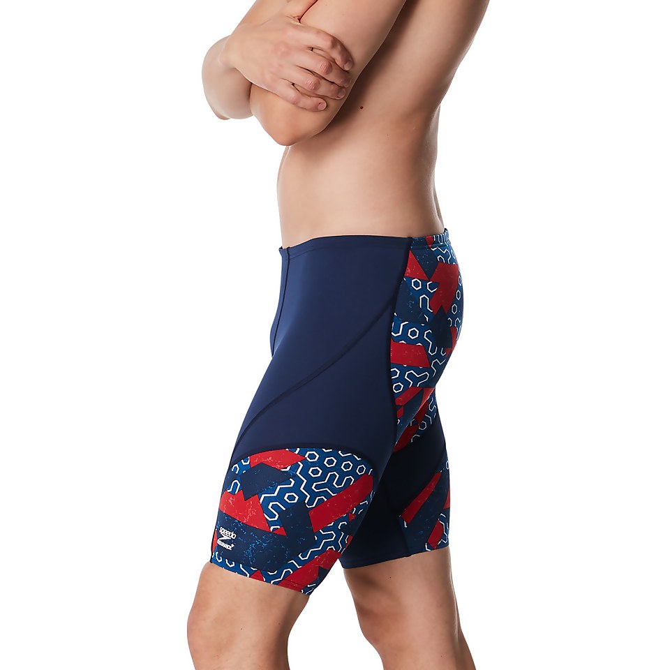 Men's Ruse Blocks Jammer Navy/Red