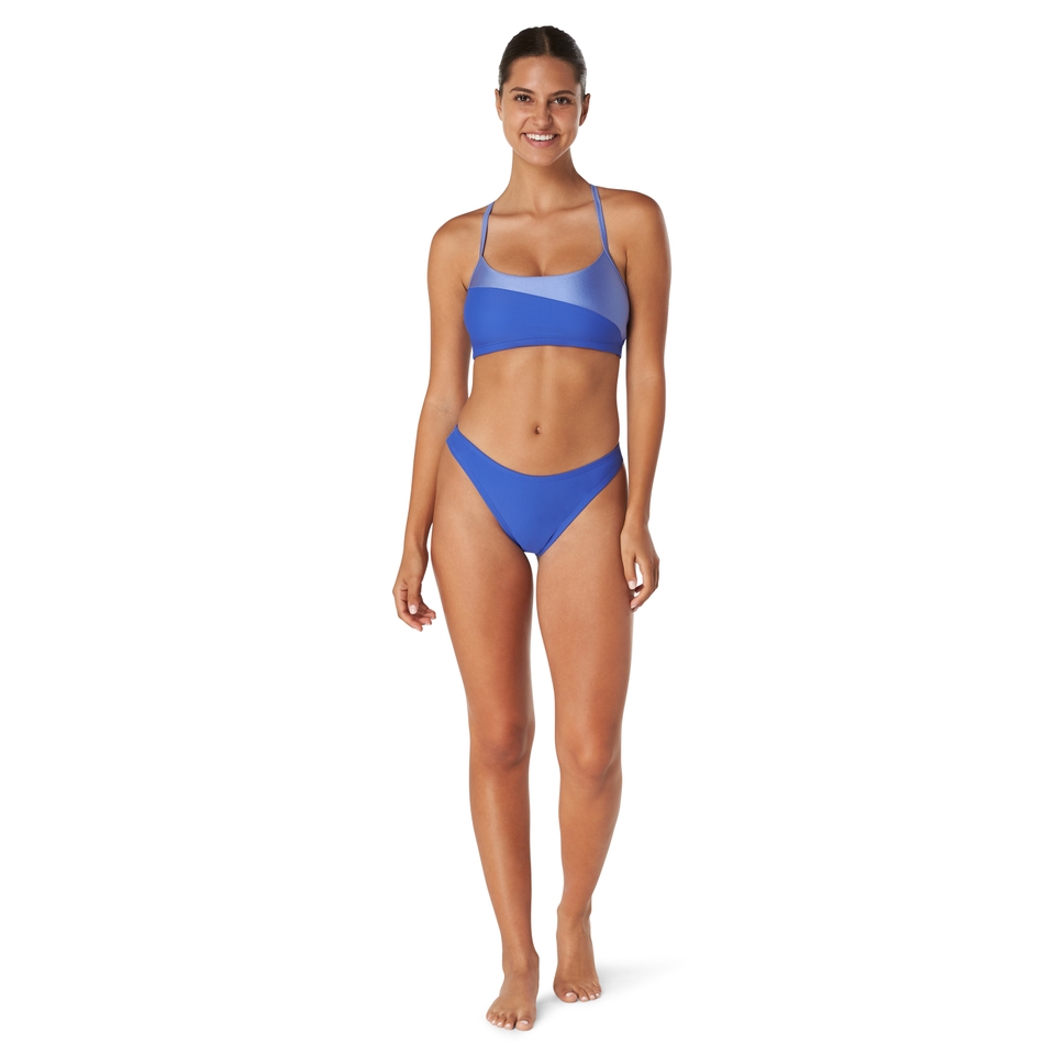 Women's Scoop Bikini Bottom Purple