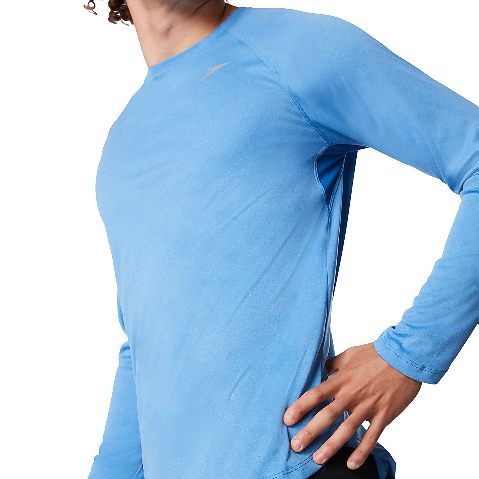 Men's Long Sleeve Rashguard Blue