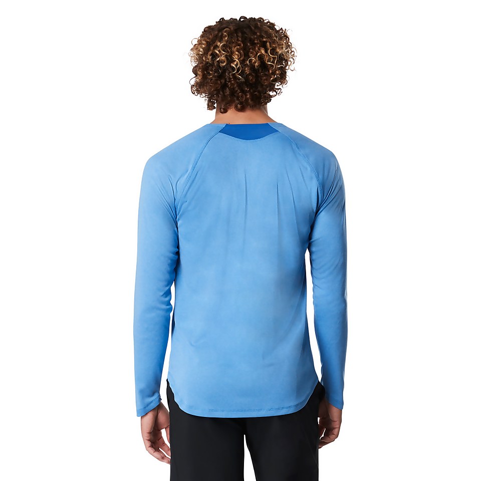 Men's Long Sleeve Rashguard Blue