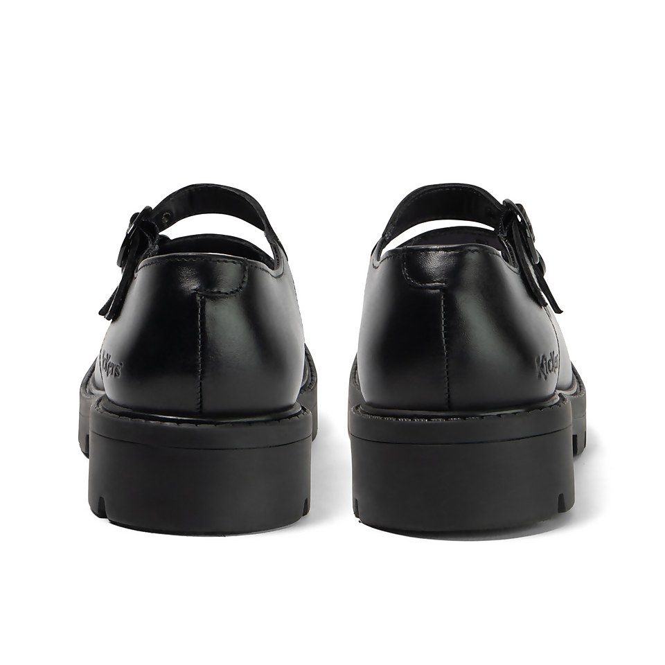 Adult Womens Kori MJ Double Leather Black