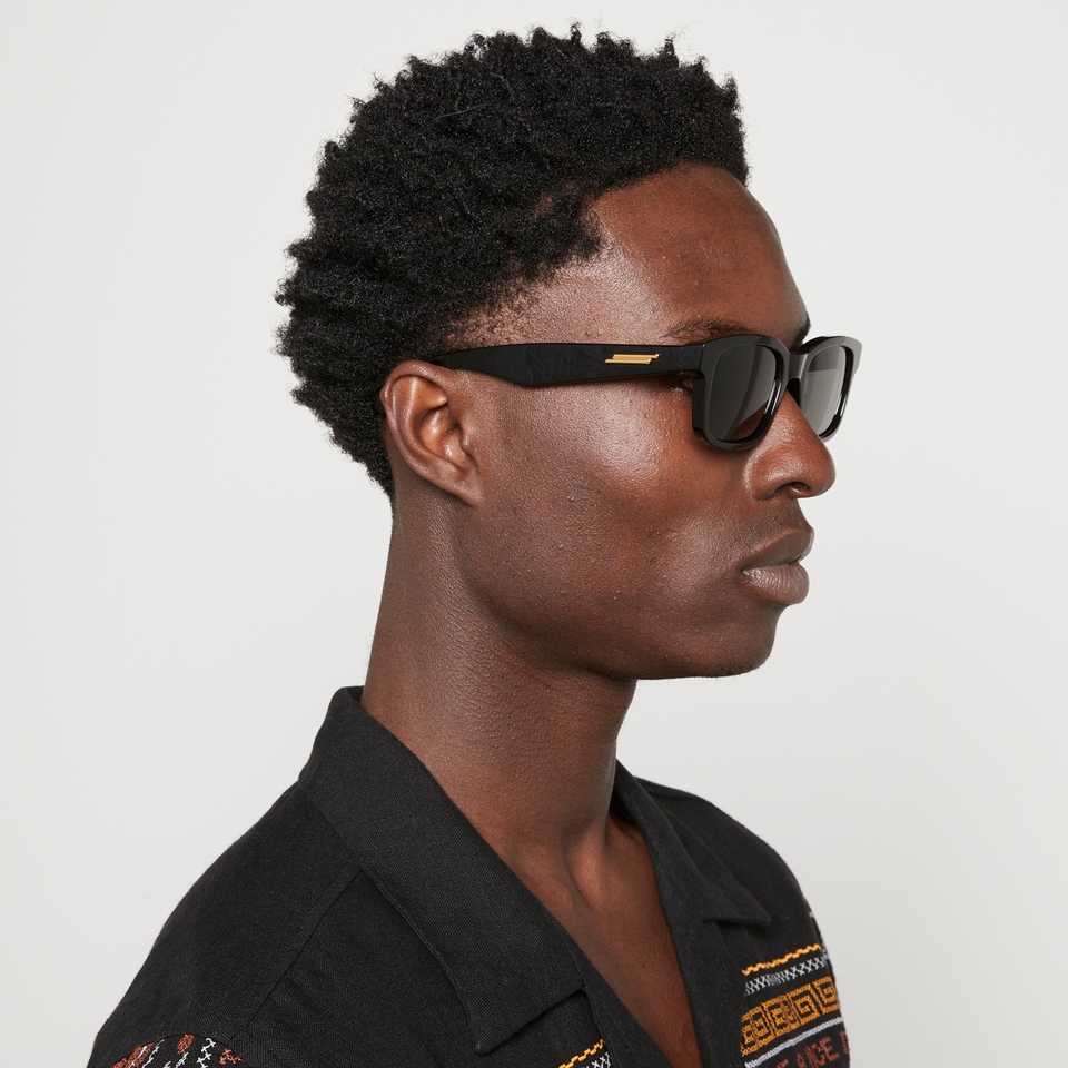 Bottega Veneta Acetate Slim Sunglasses