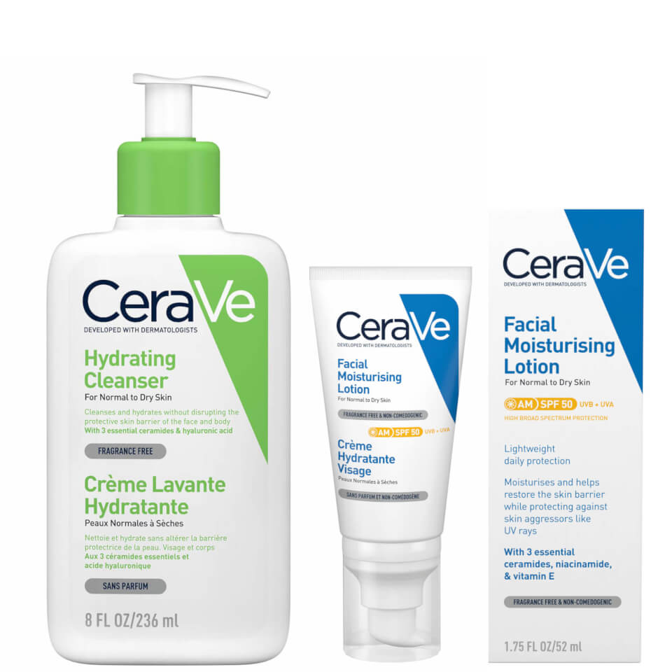 CeraVe Cleanse and Moisturise Bundle