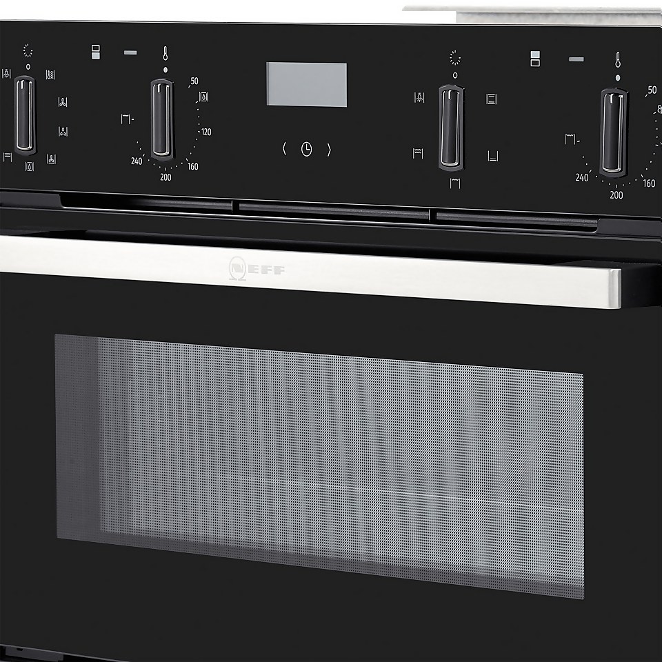 NEFF N50 J1ACE2HN0B Built Under Electric Double Oven - Stainless Steel