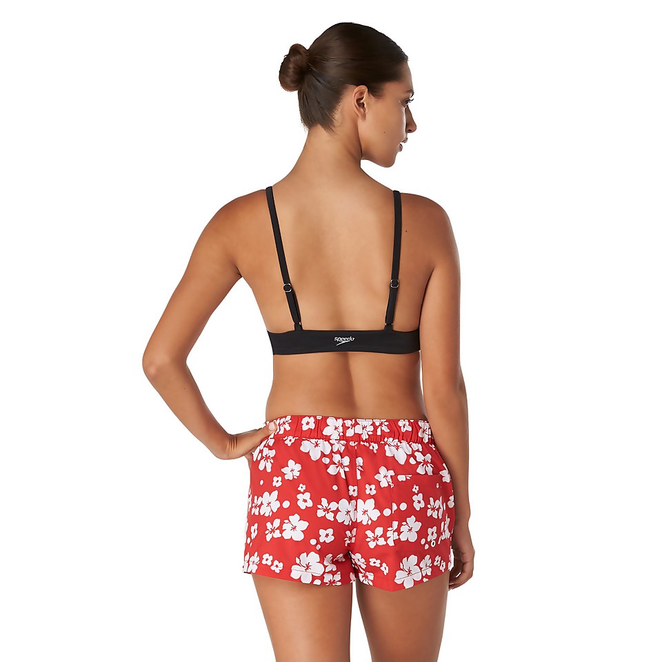 Women's Printed Vibe Volley Red
