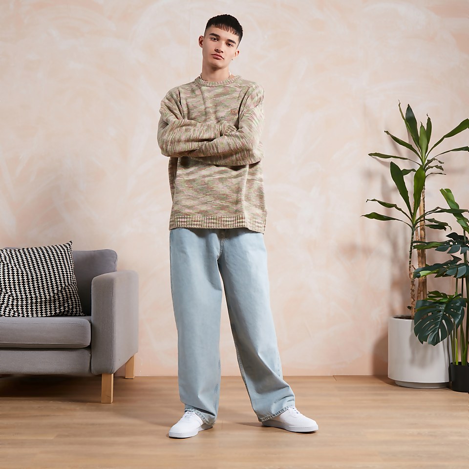 Men's Spacedye Knit Jumper Multi