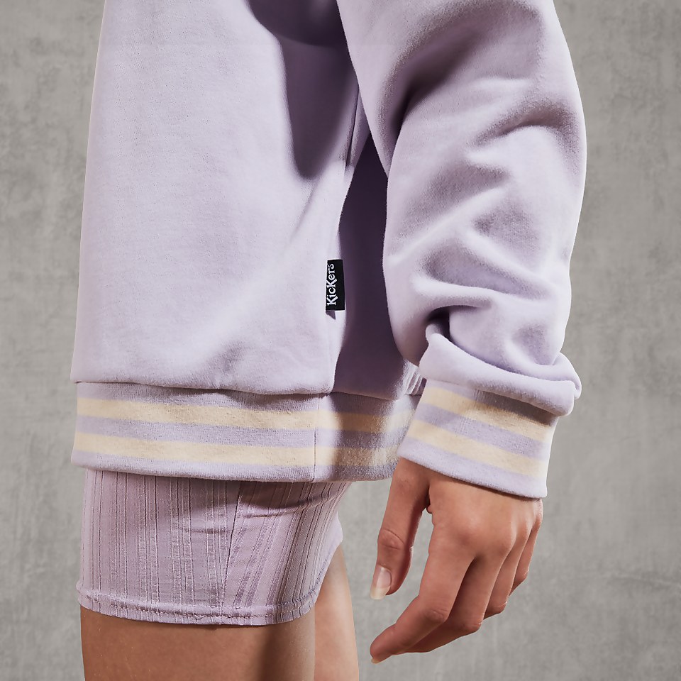 Women's Logo Varsity Sweatshirt Lilac
