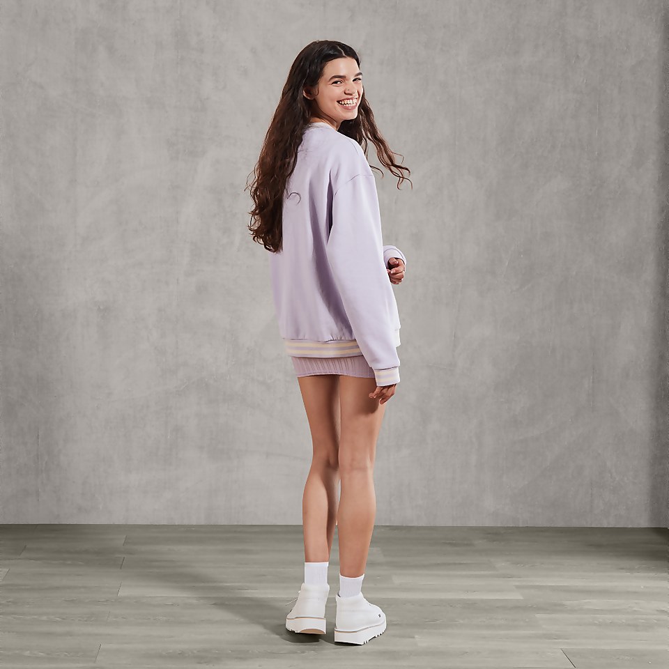 Women's Logo Varsity Sweatshirt Lilac