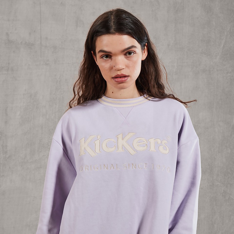 Women's Logo Varsity Sweatshirt Lilac