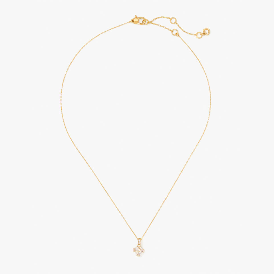 Kate Spade New York Gold-Tone and Crystal Necklace