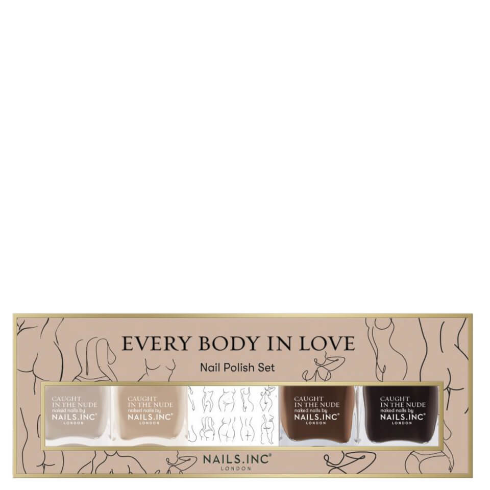 nails inc. Everybody in Love Quad Set