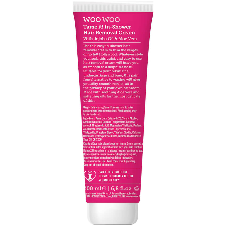 WooWoo Tame Intimate Hair Remover 200ml