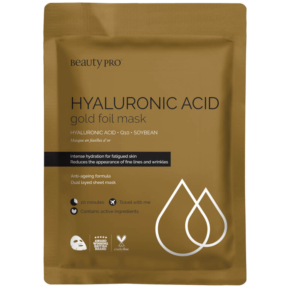 BeautyPro Christmask Card with Hyaluronic Acid Face Mask 25ml