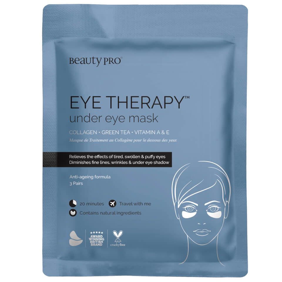 BeautyPro Christmask Card with Eye Therapy Under Eye Mask 10.5g