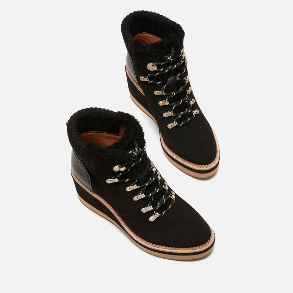 Kate Spade New York Willow Suede Wedged Boots