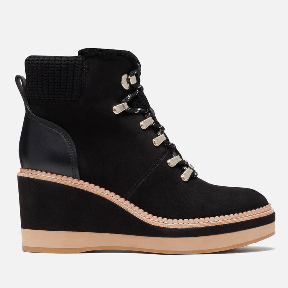 Kate Spade New York Willow Suede Wedged Boots