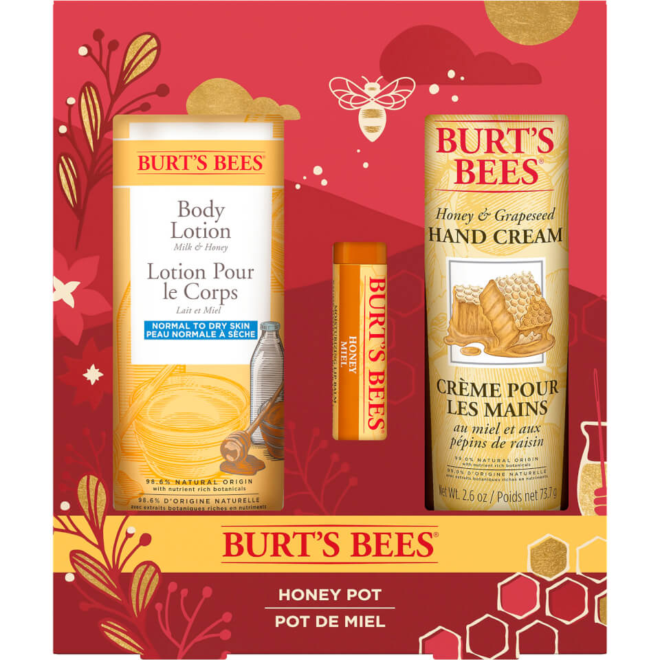 Burt's Bees Honey Pot Gift Set