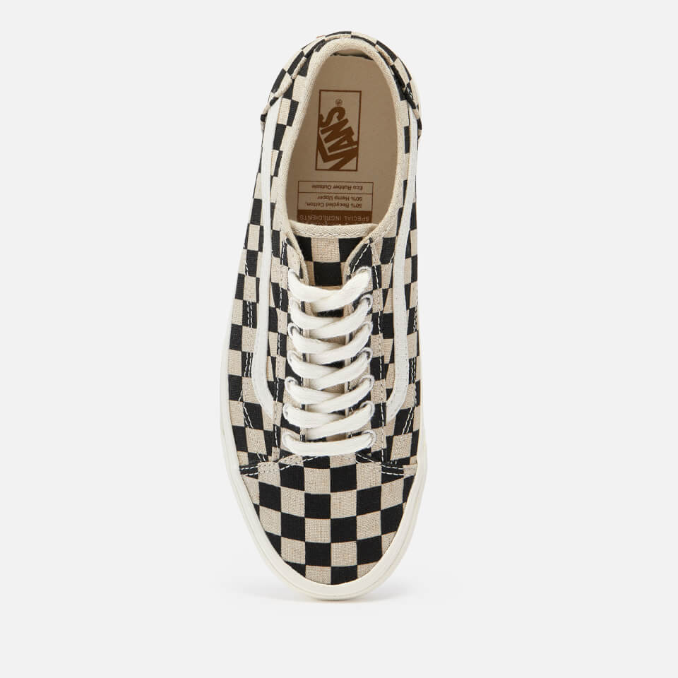 Vans old skool best sale checkerboard pewter