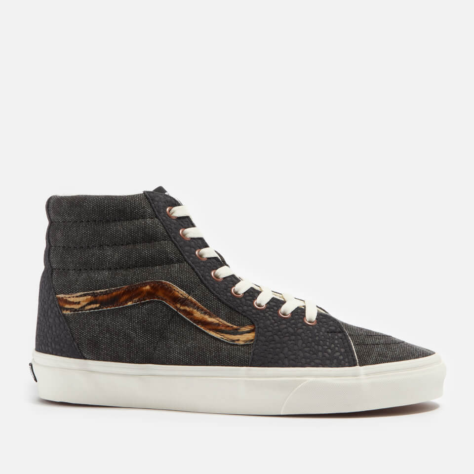 Vans Subtle Safari Sk8 Denim Hi-Top Trainers