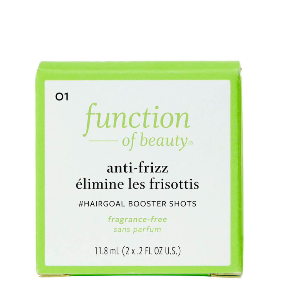 Function of Beauty Anti Frizz #Hairgoal Booster Shots 11.8ml
