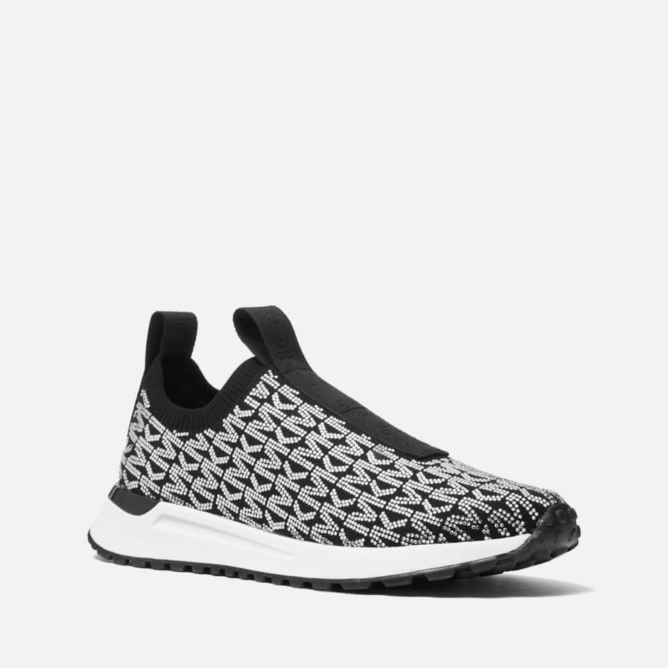 MICHAEL Michael Kors Women's Bodie Embellished Knit Trainers