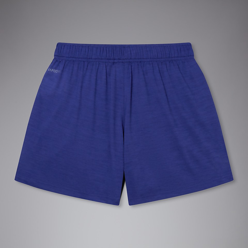 WOMENS VAPODRI 4.3â€ TEMPO KNIT SHORT BLUE