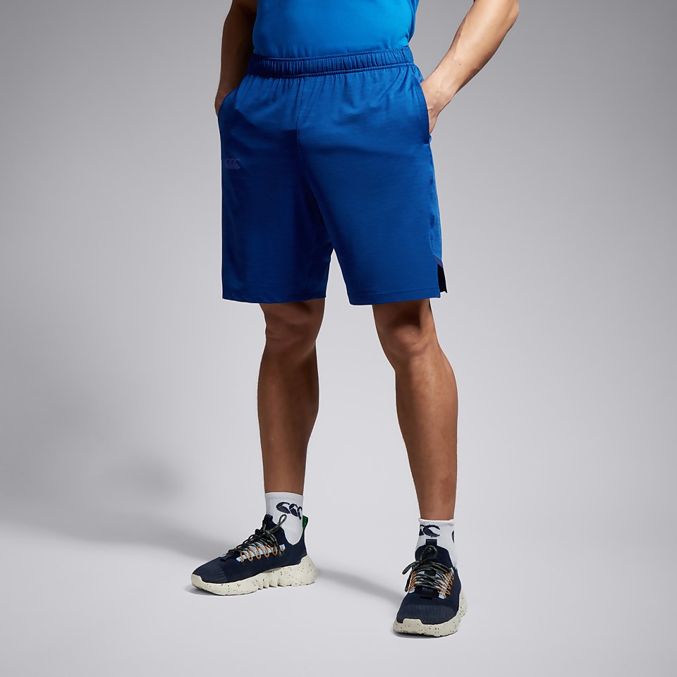 MENS VAPODRI 9" TEMPO KNIT SHORT BLUE