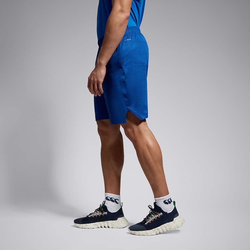 MENS VAPODRI 9" TEMPO KNIT SHORT BLUE