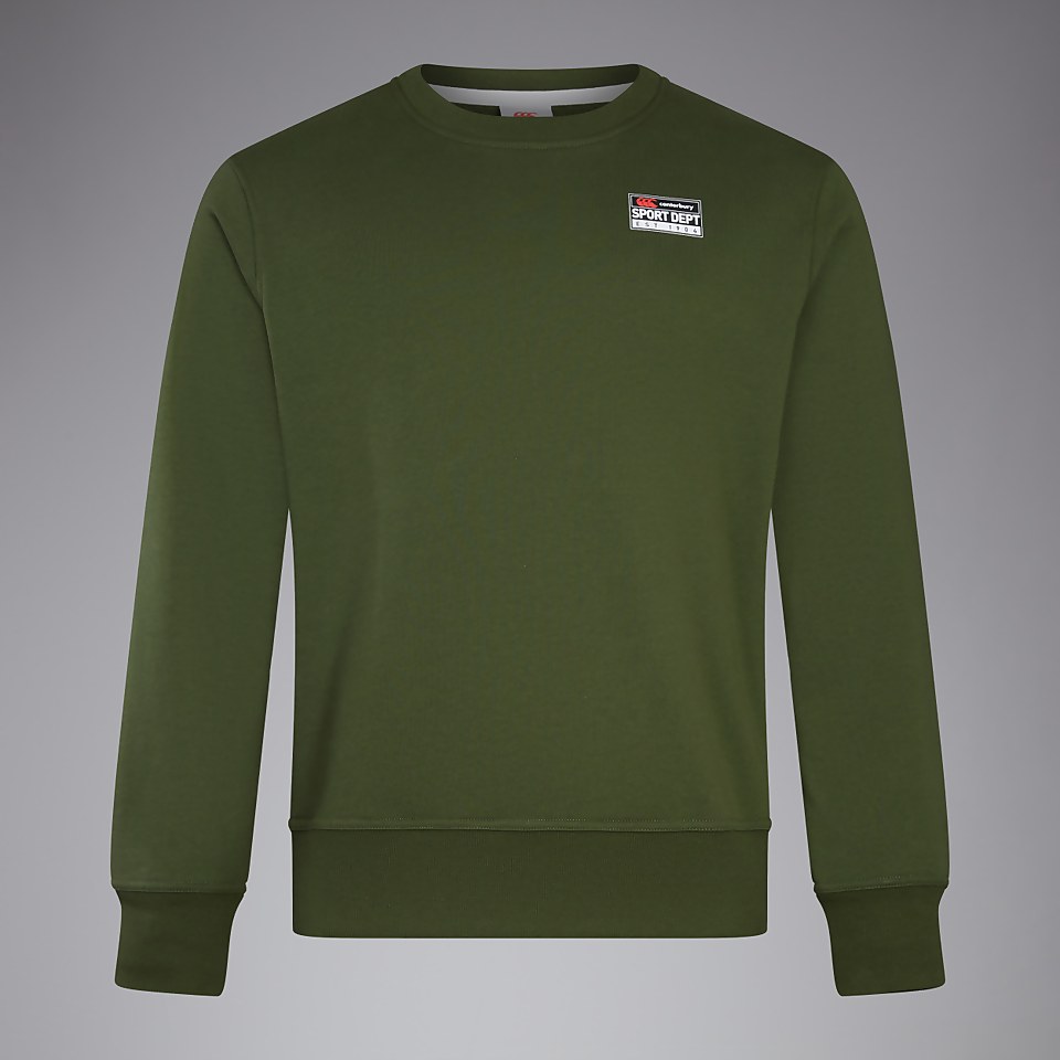 MENS CREW NECK SWEAT GREEN