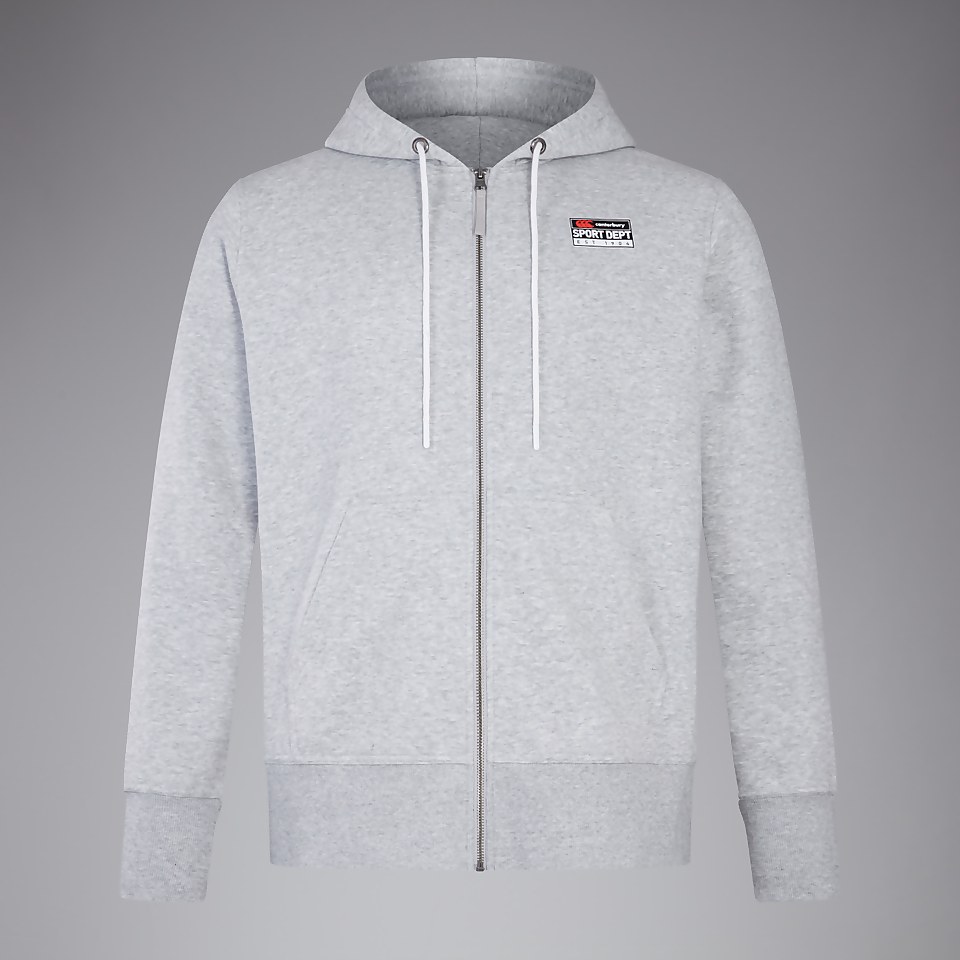 MENS CCC SPORT DEPT FZ HOODIE GREY