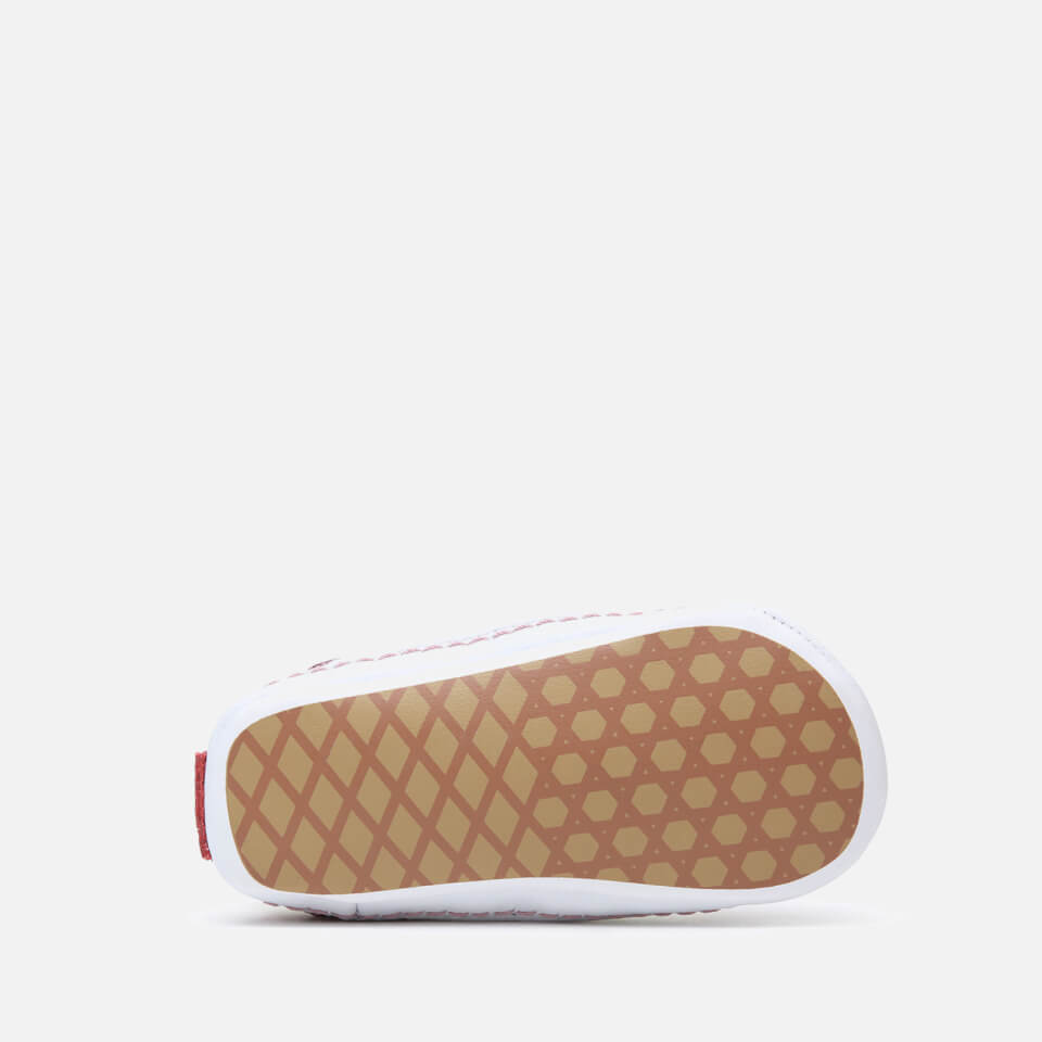 Vans Babies’ Old Skool Crib Glittered Faux Leather Trainers FREE UK