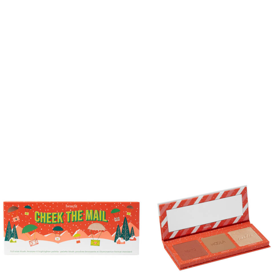 benefit Cheek the Mail Blusher, Bronzer and Highlighter Cheek Palette
