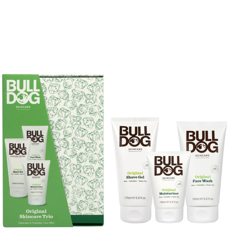Bulldog Skincare for Men Original Skincare Trio