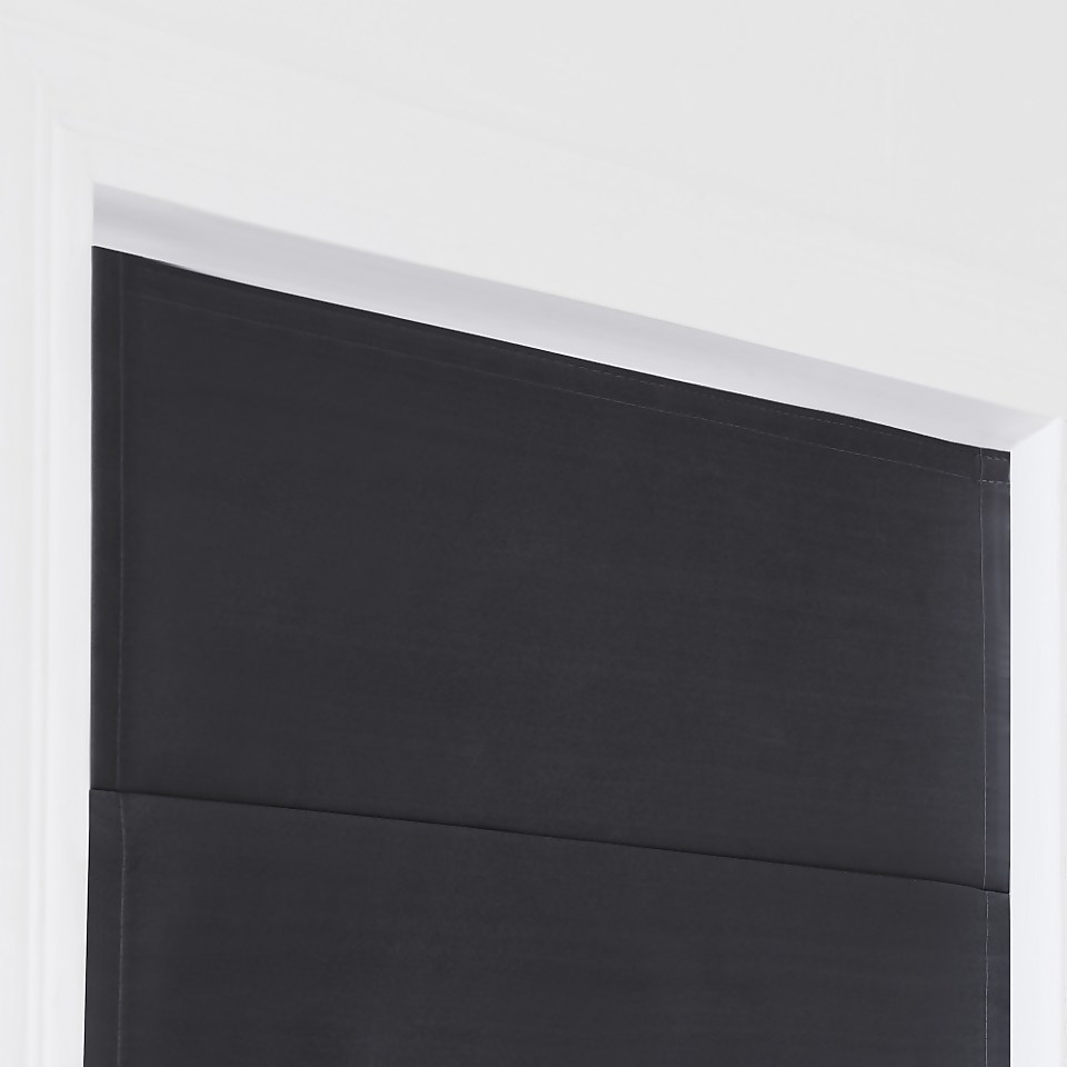 Roman Blind - Charcoal - 100x140cm