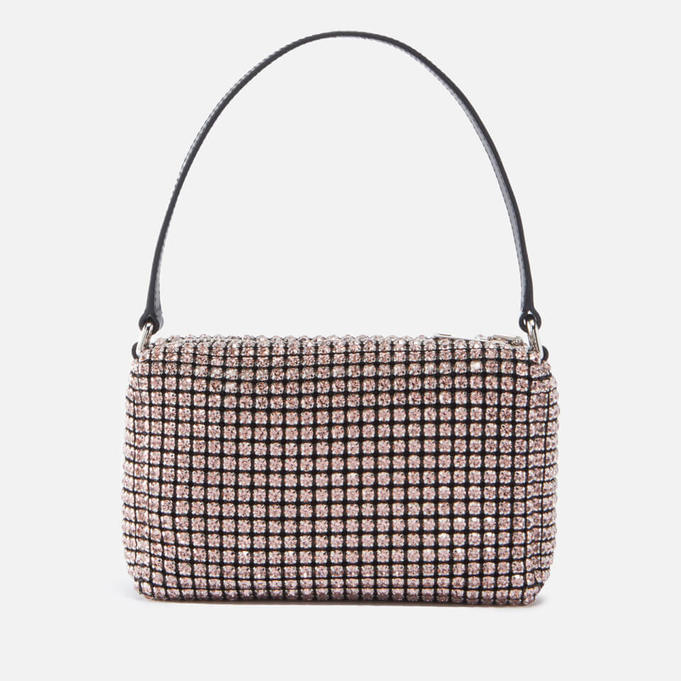 Alexander Wang Crystal Embellished Mesh Shoulder Bag Coggles