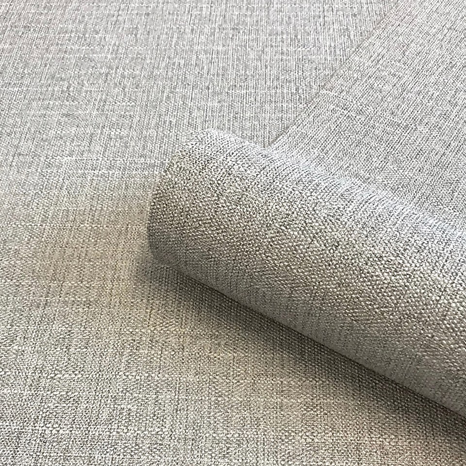 Belgravia Decor Giorgio Silver Fabric Effect Textured Wallpaper A4 Size Sample