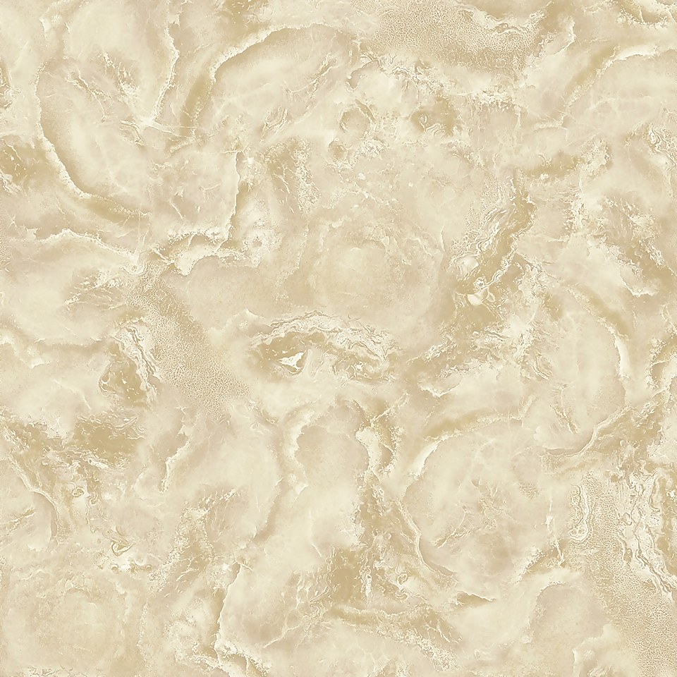 Belgravia Decor Marble Textured Gold Wallpaper A4 Size Sample