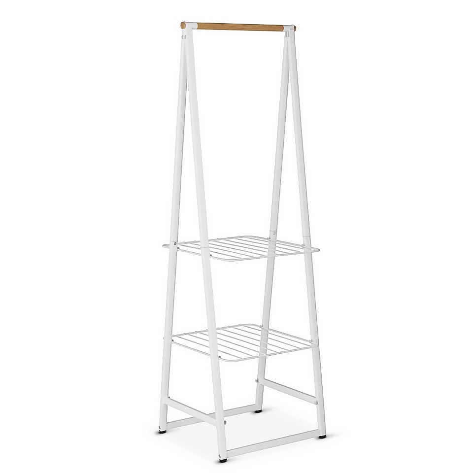 Brabantia Linn Clothes Rack, Small, White