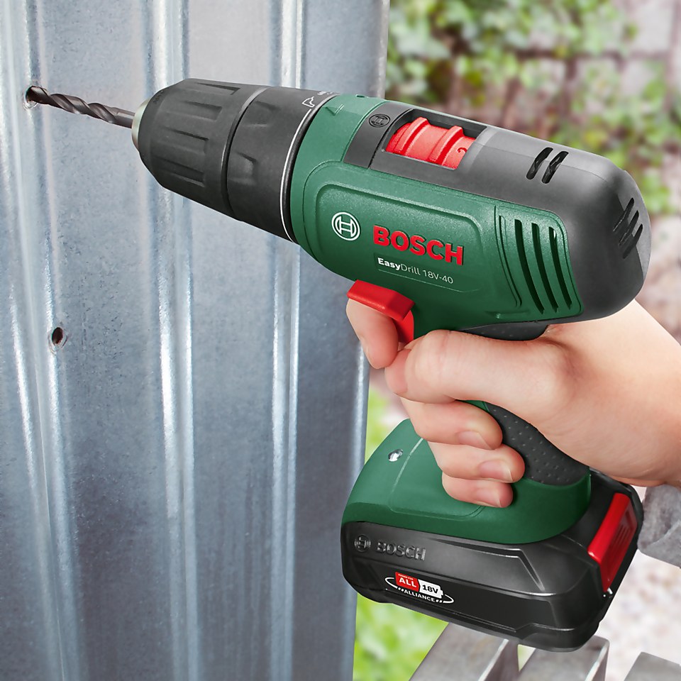 Bosch Easydrill 18V-40 with 1 x 2Ah Battery, Charger & Case