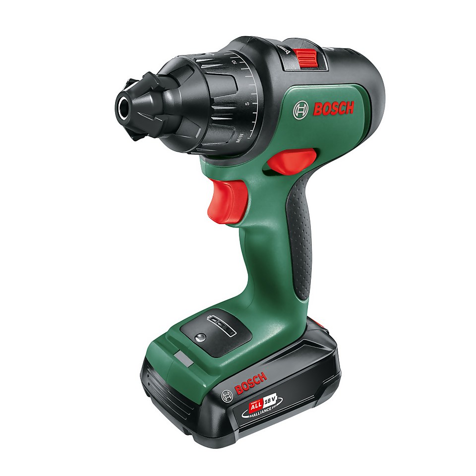 Bosch AdvancedImpact 18 Impact Driver with 1x 2.5Ah Battery & Charger