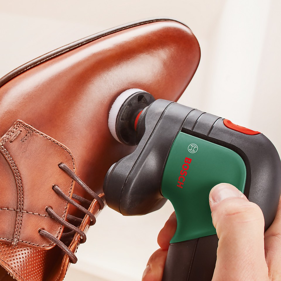 Bosch EasyCurvSander 12 Disc Sander Polisher with 1 x 2.5 Ah Battery Charger Homebase