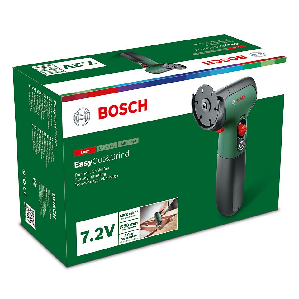 Bosch EasyCut&Grind Cordless Cutter and Angle Grinder