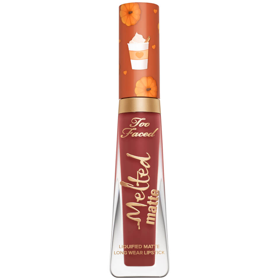Too Faced Limited Edition Melted Matte Liquified Matte Long-Wear Lipstick – Pumpkin Spice Latte 