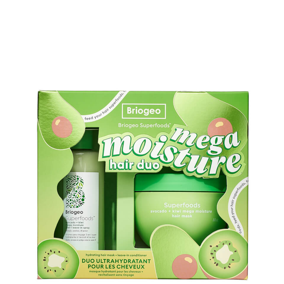 Briogeo Superfoods Mega Moisture Leave-In Conditioner and Hair Mask Value Set